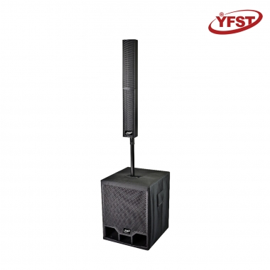 有源低音线阵列音柱